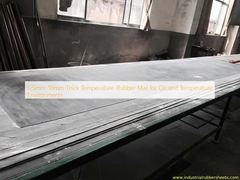 کفپوش لاستیکی مقاوم در برابر دما با ضخامت 0.5 تا 10 میلی‌متر برای محیط‌های روغن و دما