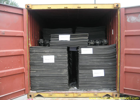Acid Resistance 2Mpa Industrial SBR Rubber Sheet For Bridge Bearing Pads