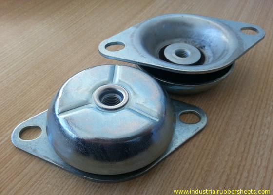 Industrial Grade Rubber Shock Mounts With Round Cap Of Female Screw FRS , FRH Typ
