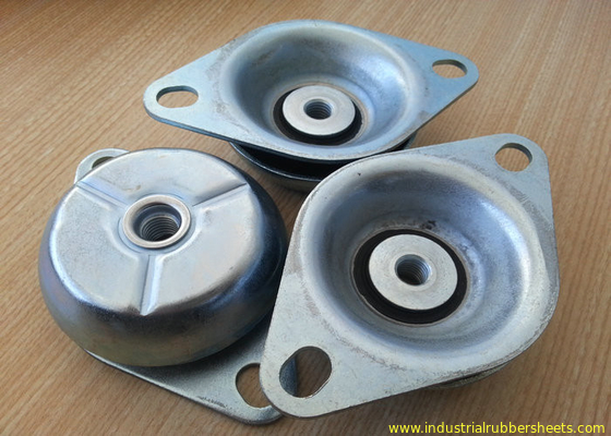 Industrial Grade Rubber Shock Mounts With Round Cap Of Female Screw FRS , FRH Typ