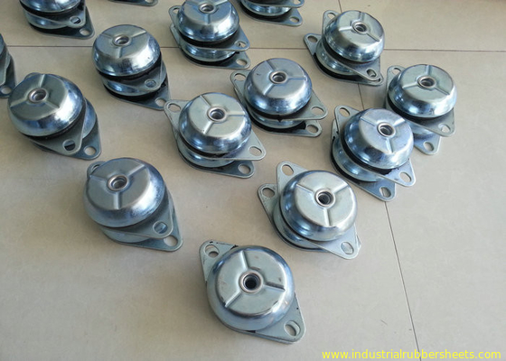 Industrial Grade Rubber Shock Mounts With Round Cap Of Female Screw FRS , FRH Typ