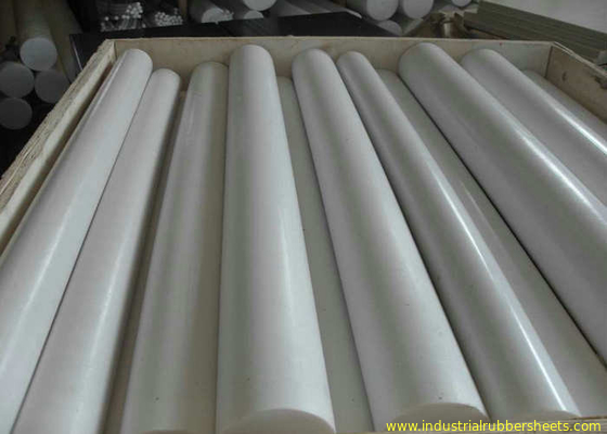 PVC Rod 10-300mm Dia, 52Mpa Tensile Strength, Acid Resistant