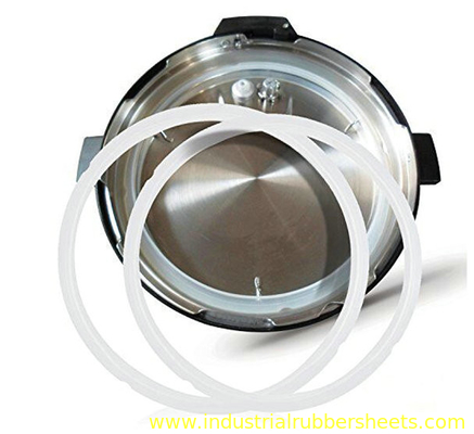 Red Silicone O Rings 10 Bar Pressure 30-60% Compression Set