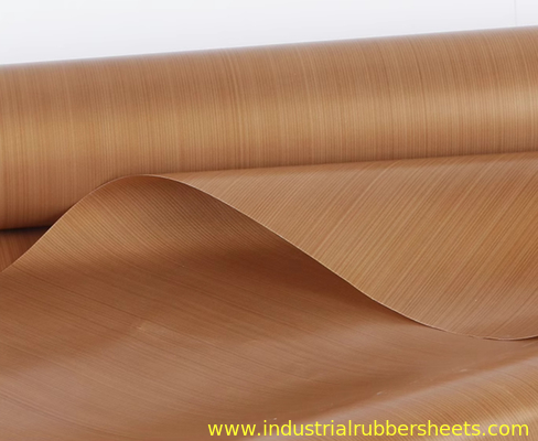 200%-320% Elongation At Break PTFE Coated Fiberglass Fabric For Extreme Temperatures