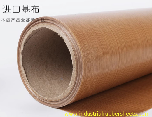200%-320% Elongation At Break PTFE Coated Fiberglass Fabric For Extreme Temperatures