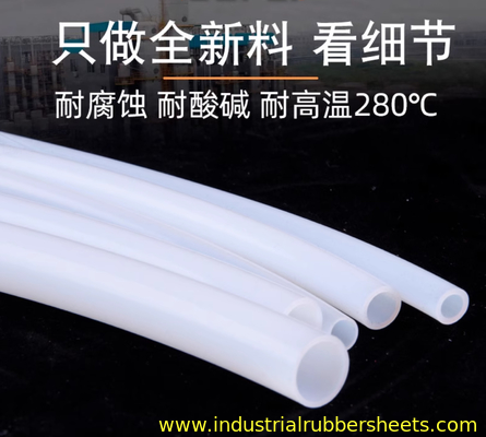 Id1mm X Od2mm X 100m White PTFE Hose For High Temperature