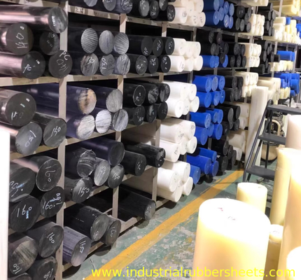 Nylon Plastic Rod 6 Feet Length 1/4 Inch Diameter 80°C Heat Deflection