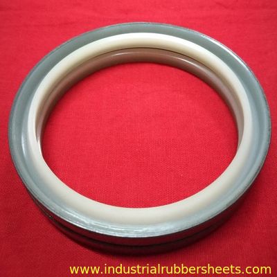 Excavator Bucket Shaft Oil Seal DLI Type Hydraulic Wiper Seal with Steel+PU Lip or NBR Lip in Standard Size