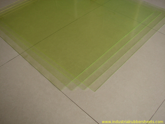 80-95 Shore A Colorful Polyurethane Sheet / Smooth PU Sheet 35-155KN/M Good Machining