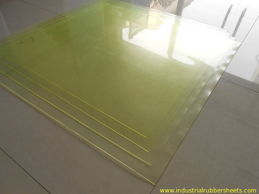 80-95 Shore A Colorful Polyurethane Sheet / Smooth PU Sheet 35-155KN/M Good Machining
