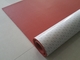 Industrial Grade 100% Virgin Silicone Foam Rubber Sheet with Backing Adhesive 3M Red