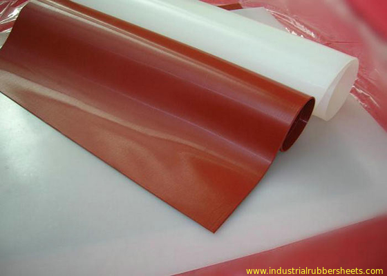 0.5-6.0mm x 0.5-1.2m x 10/20m ورق لاستیک سیلیکونی برای صنایع غذایی و کاربردهای صنعتی