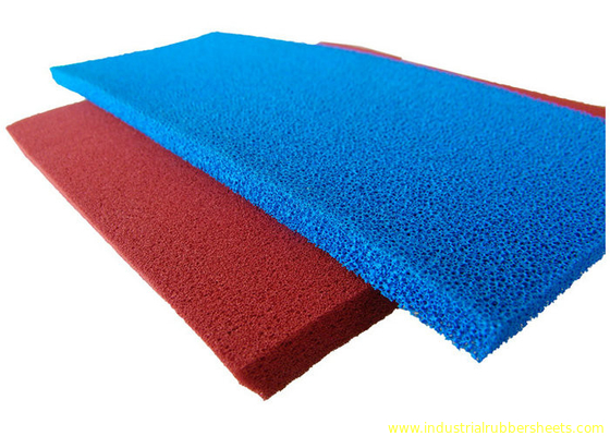 ورق لاستیکی فوم پلی اتیلن مقاوم در برابر انعطاف پذیری خوب در آبی رنگ قرمز