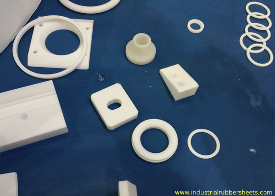CNC Machining Precision Insulating PTFE Gasket Food Class for Seal Industrial