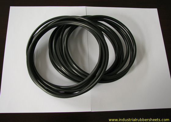 واشر لاستیکی سیلیکون سیاه و سفید، 8-12Mpa / لاستیک یا NBR O Ring