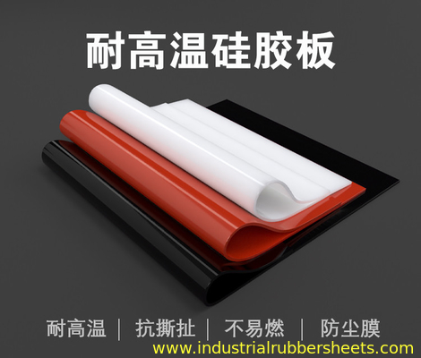 60 Shore A High Temp Silicone Rubber Sheet -40°C to 220°C