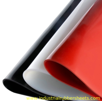 مقاومت روغن ورق لاستیکی سیلیکونی قرمز 3 میلی متری با دمای بالا