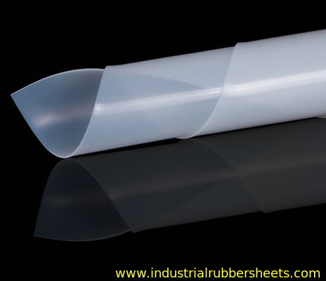 Ul94-V0 قابل اشتعال شفاف سیلیکون لاستیک ورق فشار گرما 1m-20m طول