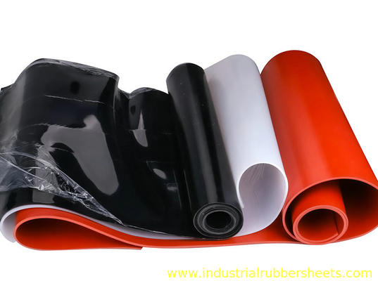 2mm Silicone Rubber Sheet UL94-V0 1.2-1.25g/cm3 High Hardness