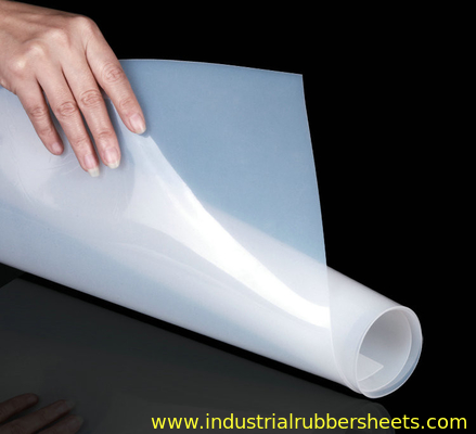 Red , Black , Translucent Color Temperature Resistant Silicone Rubber Sheet Soft