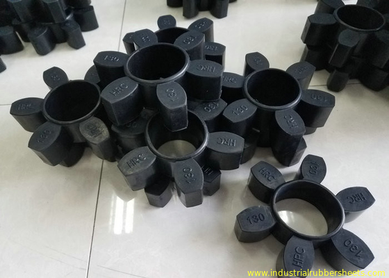 Smooth Surface Polyurethane Coupling with Rubber 70Shore A and Polyurethane 90Shore A for High Tensile Strength