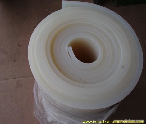 ورق لاستیک سیلیکون شفاف برای تراکم مواد غذایی 1.25-1.5g / cm³