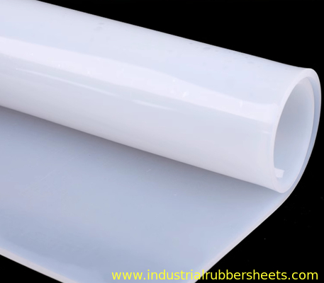 Silicone Rubber Sheet 3mm Thick 0.1-3.6m Width 7.5-12.0Mpa Tensile