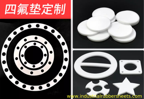 High Quality , High Tensile Strength PTFE Seal , Silicone Rubber Gaskets Black Color