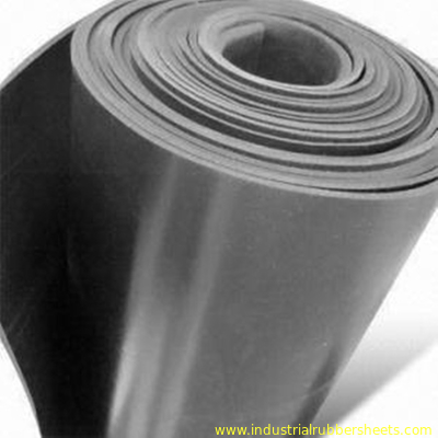 2MPa سیاه رنگ سیلیکون ورق لاستیکی / SBR ورق لاستیکی درجه صنعتی