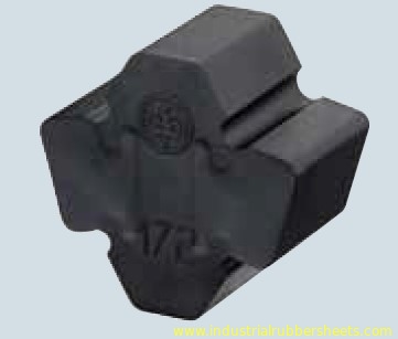 لاستیک اتصال پلی اورتان لاستیک N-Euoex Ds Element سیاه و سفید استحکام کششی بالا
