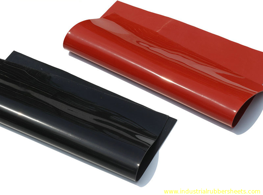 ورق سیلیکون قرمز ، سیاه ، رول سیلیکونی به اندازه 1-10 میلی متر X 1.2m X 10m