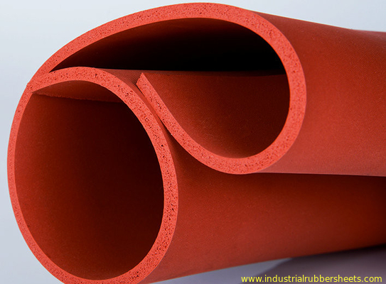 ورق لاستیکی اسفنجی سیلیکون 1.5-50 میلی متر X 0.5-1.5 متر X 10 متر