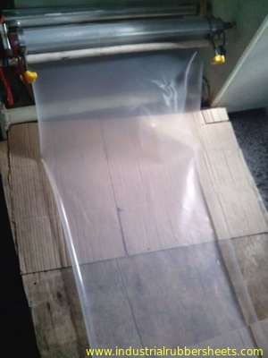 ورق لاستیک سیلیکونی باکره 0.1-0.8 میلی‌متر x 0.5 متر x 50 متر، مقاومت کششی 7.5 مگاپاسکال