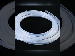 شلنگ سیلیکونی بافته شده با فشار سفارشی، اکستروژن لوله سیلیکونی