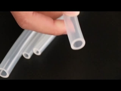 شلنگ سیلیکونی بافته شده با فشار سفارشی، اکستروژن لوله سیلیکونی