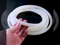 اکستروژن سیلیکون قرمز شفاف، پروفایل سیلیکون برای مهر و موم