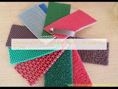 ورق لاستیکی صنعتی پی وی سی با پشتوانه محکم، طول 12 تا 15 متر، تمیز کردن آسان