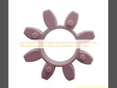 انعطاف پذیری بالا Rubber Spider اندازه استاندارد مهندسی شده برای عملکرد طولانی مدت در مجموعه های مکانیکی سنگین