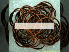 واشرهای لاستیکی سیلیکونی TC / SC، اورینگ های PU برای آب بندی روغن صنعتی