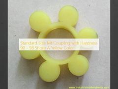 کوپلینگ MT با اندازه استاندارد و سختی 90 - 98 شور A، رنگ زرد