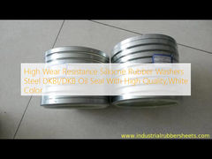 واشرهای لاستیکی سیلیکونی با مقاومت بالا در برابر سایش، کاسه نمد فولادی DKBI/DKB با کیفیت بالا، رنگ سفید