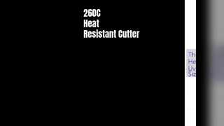 برش صنعتی PTFE Cutter Pad 260C مقاوم در برابر حرارت