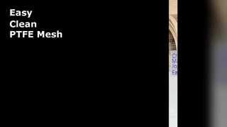 مش PTFE سفید 10x10mm تمیز کردن آسان