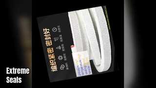 PTFE گرافیت بسته بندی شیمیایی مهر و موم دمای شدید