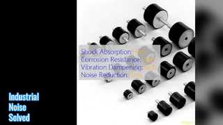 پایه های شوک لاستیکی نویز صنعتی را کاهش می دهد