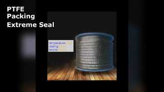 بسته بندی PTFE عملکرد حرارتی پایدار با کشیدگی بالا