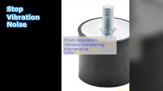 پایه های لاستیکی صدای ارتعاش را متوقف می کند