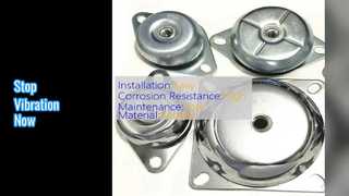 پایه های شوک لاستیکی مشکی بادوام ضد لرزش