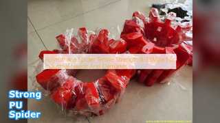 لاستیک صنعتی PU Spider Strength 8-55Mpa