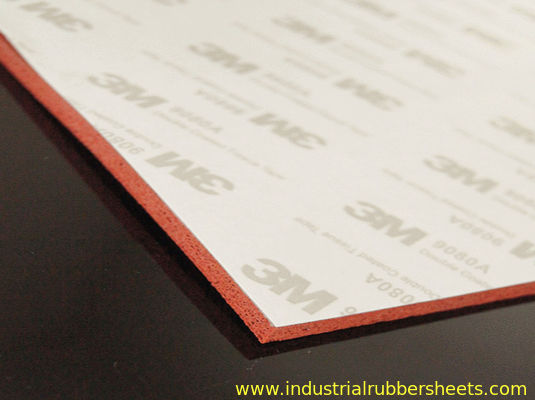 Closed Cell Silicone Sponge Sheet High Temperature Resistant UL94-V0 Flammability for Gaskets and Seals